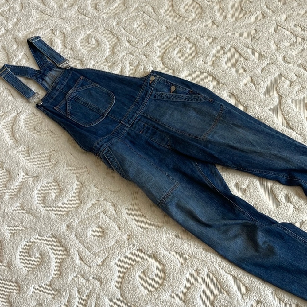 Gap denim overalls